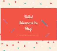 Hello!  Welcome to the Blog!